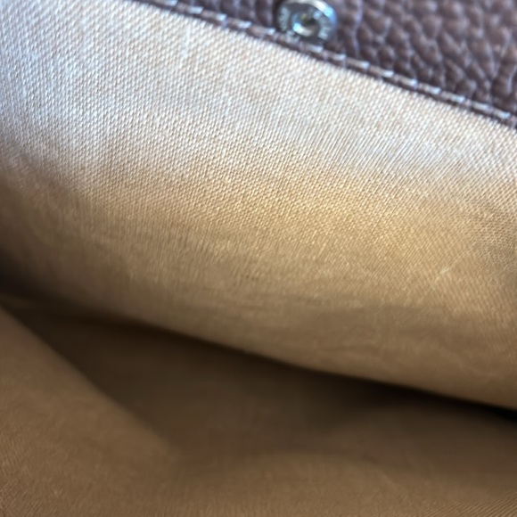 Fendi Selleria Bronze pebbled leather crossbody and matching wallet set - Picture 10 of 17